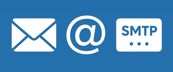 General email settings screen showing email account options and controls